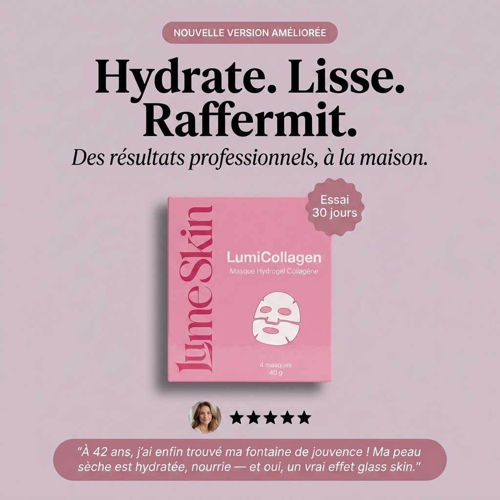 Masque Éclat Hydrogel LumiCollagen