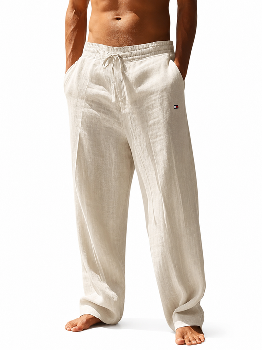 Pantalon en lin Portofino