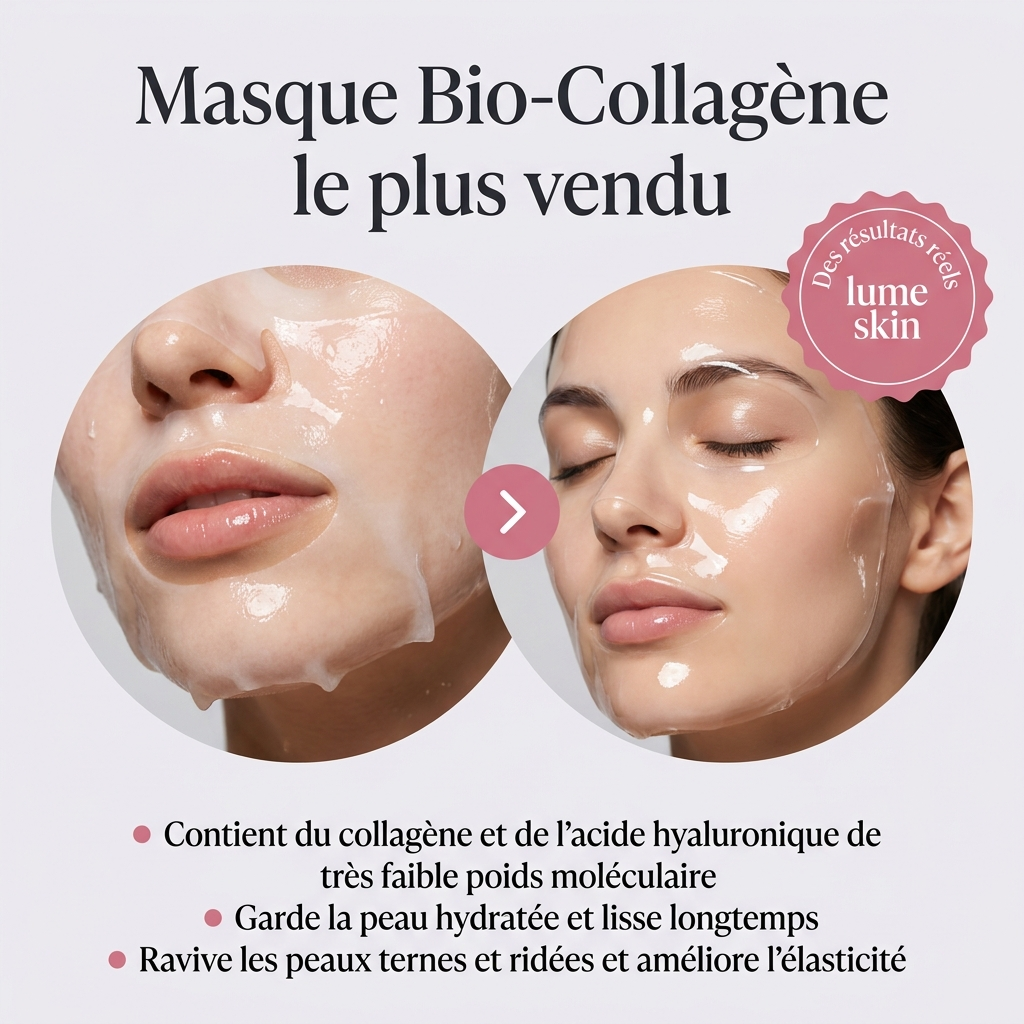 Masque Éclat Hydrogel LumiCollagen